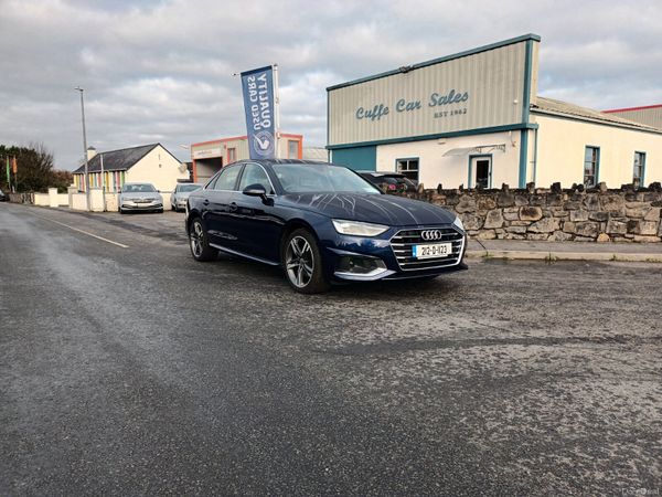 Audi A4 Saloon, Diesel, 2021, Blue