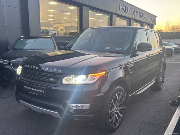 Land Rover Range Rover Sport SUV, Diesel, 2017, Black