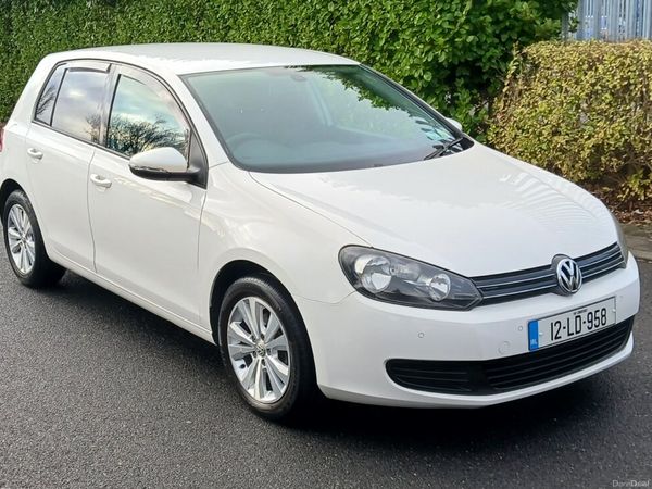 Volkswagen Golf Hatchback, Diesel, 2012, White