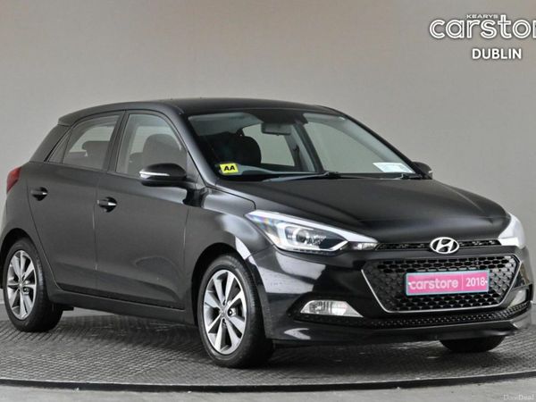 Hyundai i20 Hatchback, Petrol, 2018, Black