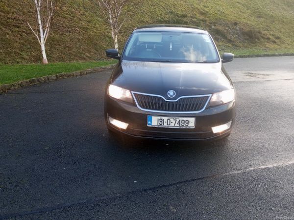 Skoda Rapid Saloon, Petrol, 2013, Black