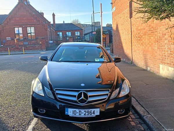 Mercedes-Benz E-Class Coupe, Diesel, 2010, Black