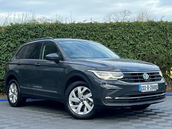 Volkswagen Tiguan SUV, Petrol Plug-in Hybrid, 2022, Grey