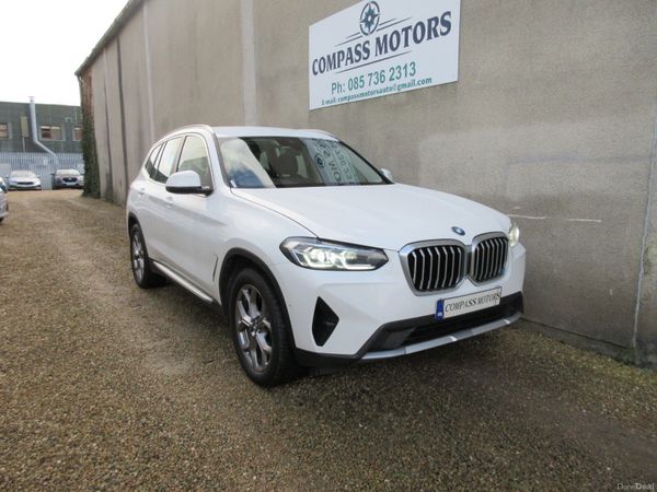 BMW X3 SUV, Petrol Plug-in Hybrid, 2022, White