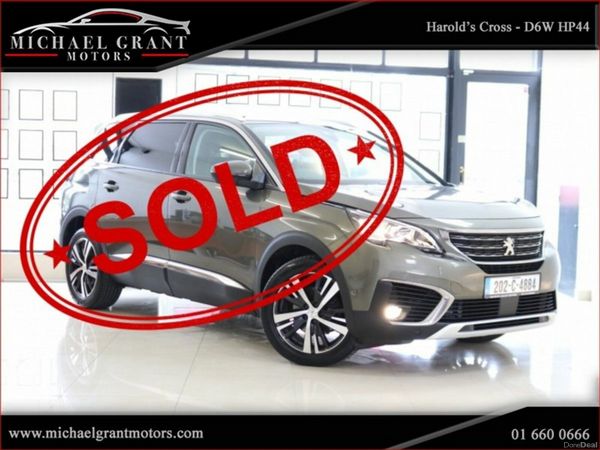 Peugeot 5008 MPV, Diesel, 2020, Grey