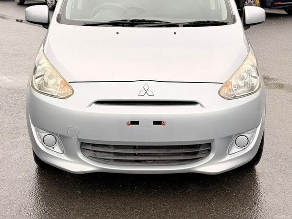 Mitsubishi Mirage Hatchback, Petrol, 2012, Silver