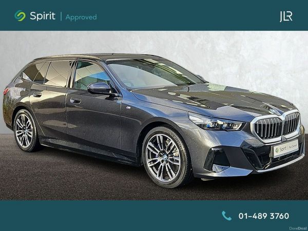 BMW 5-Series Estate, Petrol Plug-in Hybrid, 2025, Grey