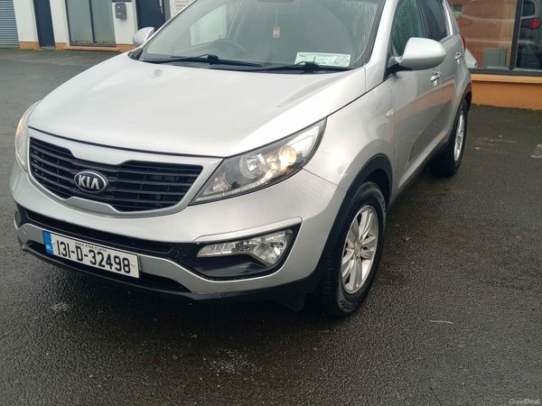 Kia Sportage SUV, Diesel, 2013, Silver