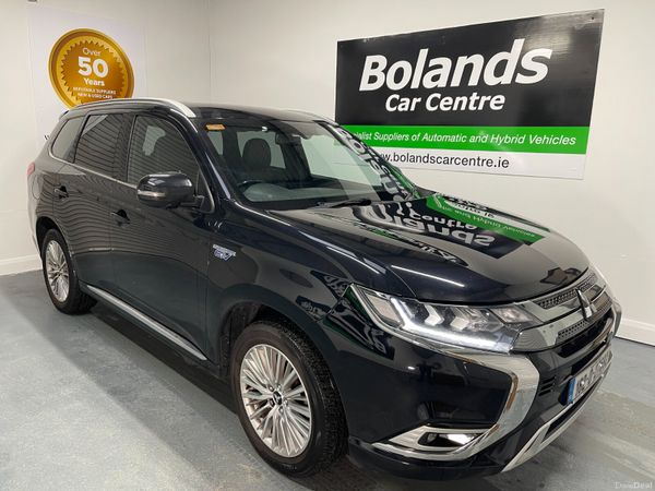 Mitsubishi Outlander SUV, Petrol Plug-in Hybrid, 2018, Black