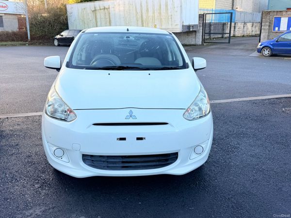 Mitsubishi Mirage Hatchback, Petrol, 2012, White