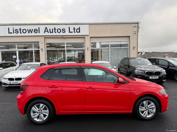 Volkswagen Polo Hatchback, Petrol, 2019, Red