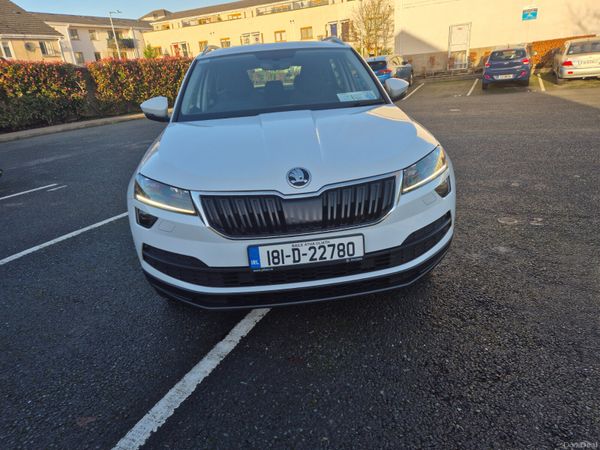 Skoda Karoq Estate/Jeep, Diesel, 2018, White