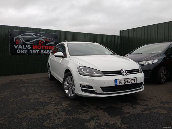 Volkswagen Golf Estate, Petrol, 2015, White