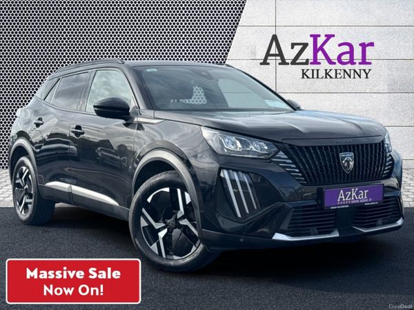 Peugeot 2008 Hatchback, Petrol, 2023, Black