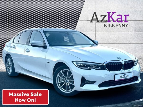 BMW 3-Series Saloon, Petrol Plug-in Hybrid, 2022, White