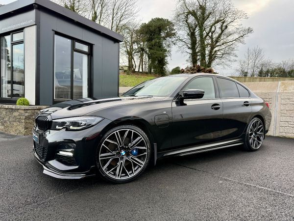 BMW 3-Series Saloon, Petrol Hybrid, 2021, Black