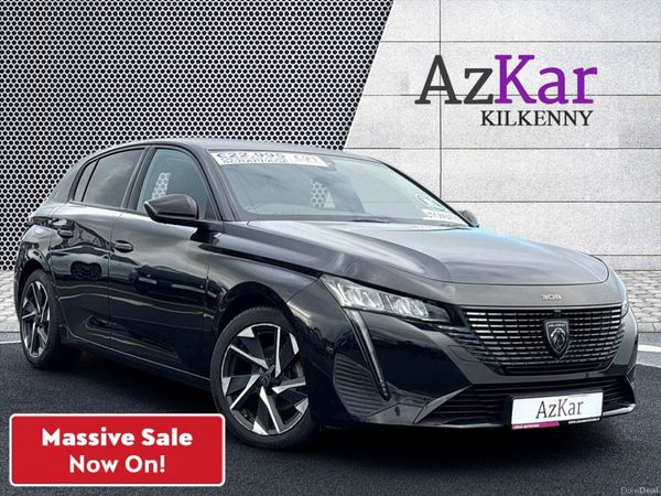 Peugeot 308 Hatchback, Petrol, 2022, Black