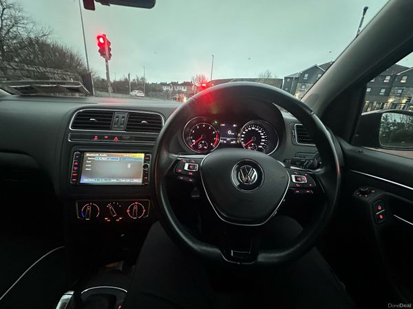 Volkswagen Polo Hatchback, Petrol, 2015, Brown