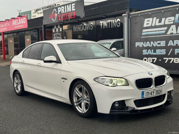 BMW 5-Series Saloon, Diesel, 2017, White