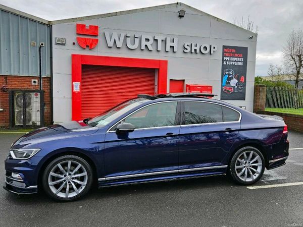 Volkswagen Passat Saloon, Diesel, 2017, Blue