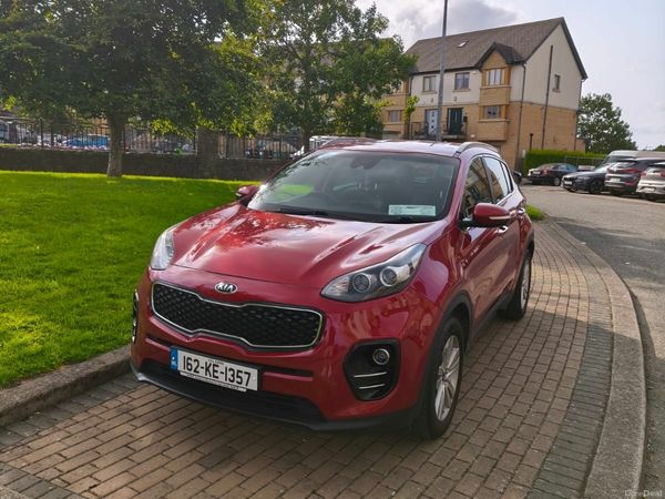 Kia Sportage SUV, Diesel, 2016, Red