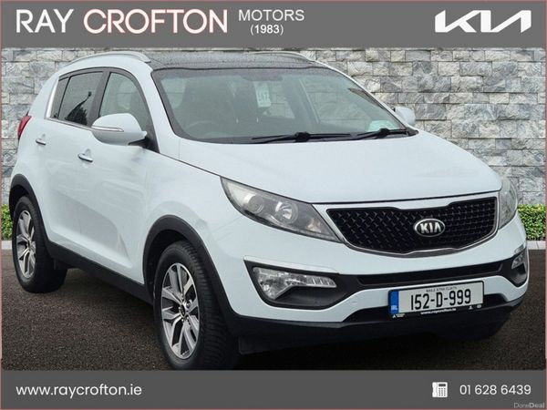 Kia Sportage SUV, Diesel, 2015, White