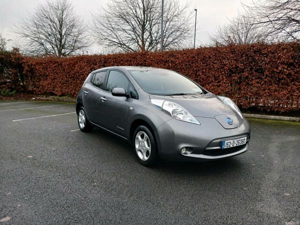 Nissan Leaf Hatchback, Electric, 2015, Grey