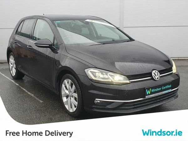 Volkswagen Golf Hatchback, Petrol, 2018, Black
