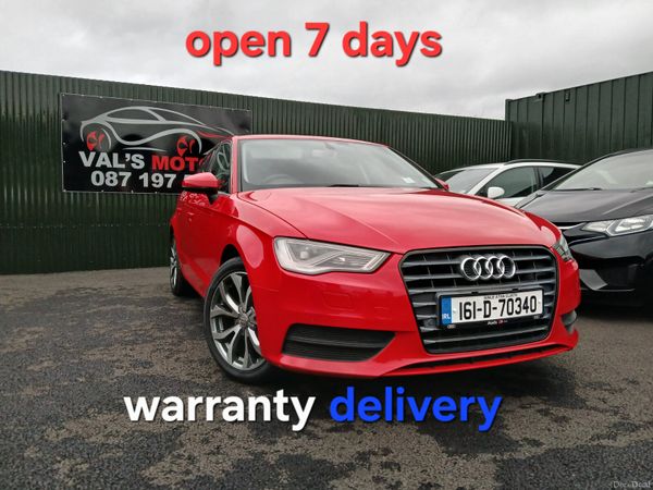 Audi A3 Hatchback, Petrol, 2016, Red