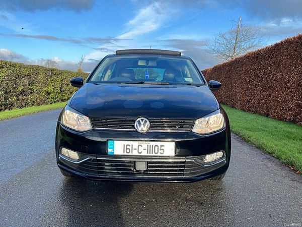 Volkswagen Polo Hatchback, Petrol, 2016, Black