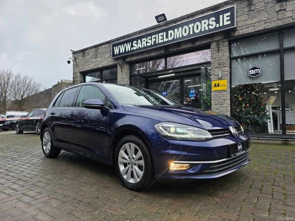 Volkswagen Golf Hatchback, Petrol Plug-in Hybrid, 2017, Blue