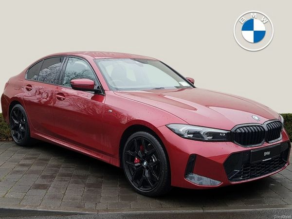 BMW 3-Series Saloon, Petrol Plug-in Hybrid, 2026, Red