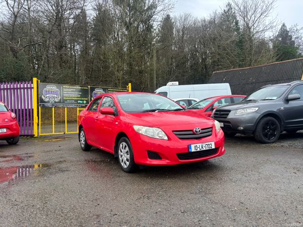 Toyota Corolla Saloon, Diesel, 2010, Red