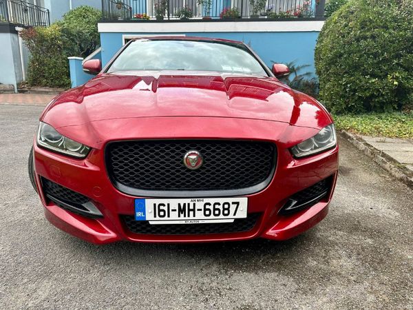 Jaguar XE Saloon, Diesel, 2016, Red