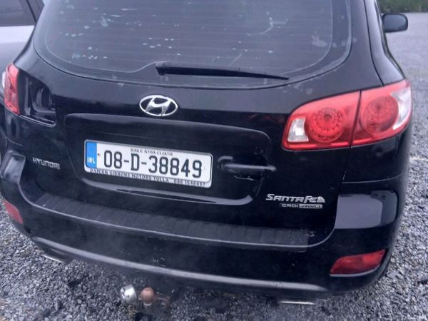 Hyundai Santa Fe SUV, Diesel, 2008, Black