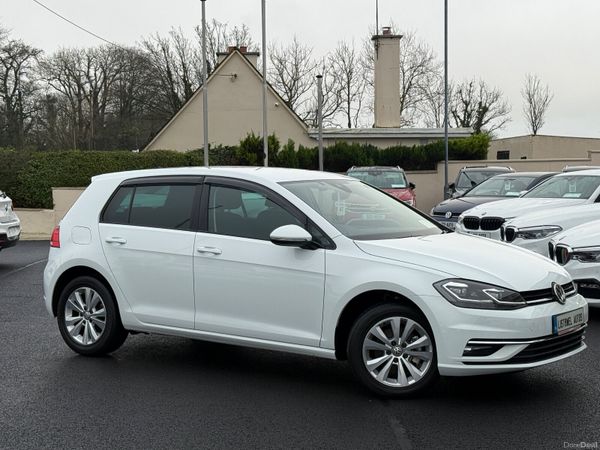 Volkswagen Golf Hatchback, Petrol, 2018, White
