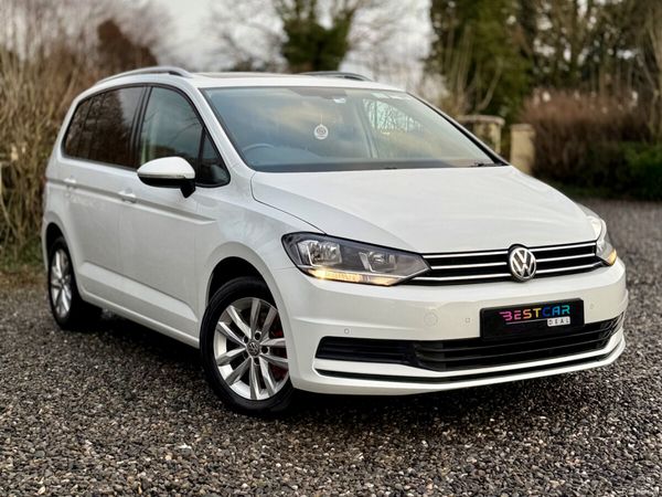 Volkswagen Touran MPV, Diesel, 2018, White