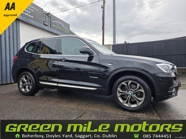 BMW X3 SUV, Diesel, 2016, Black