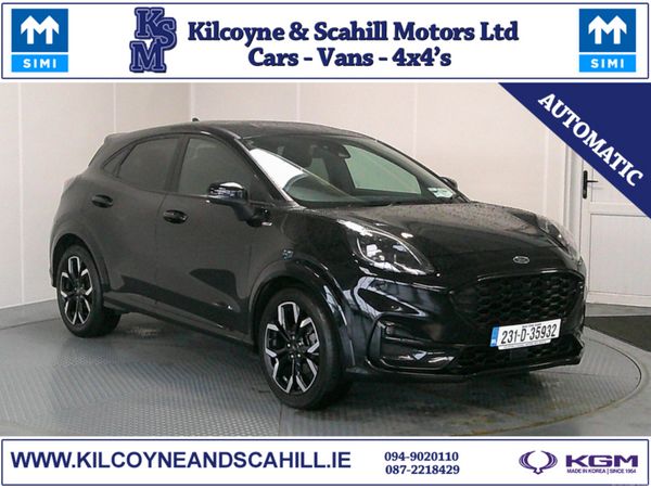 Ford Puma Hatchback, Petrol, 2023, Black