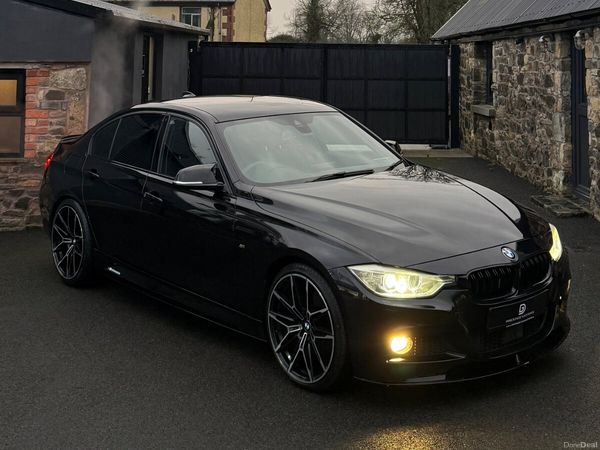 BMW 3-Series Saloon, Diesel, 2015, Black
