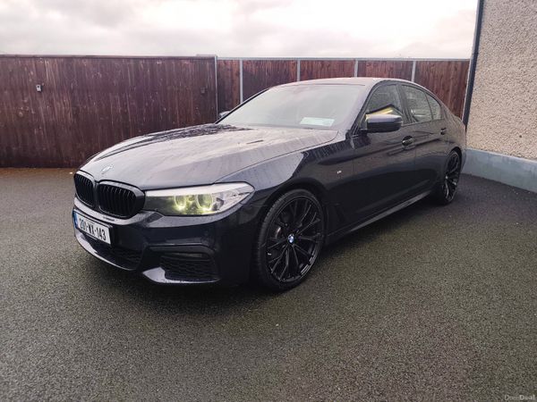 BMW 5-Series Saloon, Diesel, 2020, Black