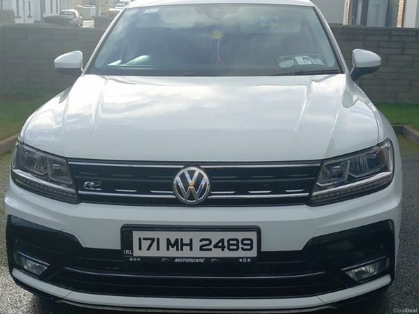Volkswagen Tiguan SUV, Diesel, 2017, White