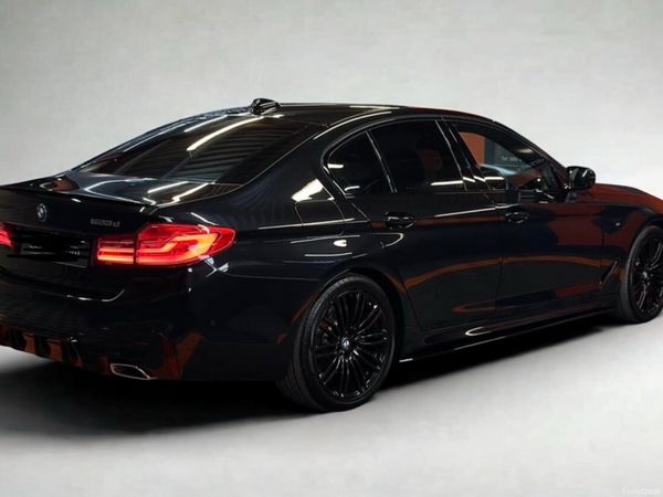 BMW 5-Series Saloon, Diesel, 2018, Black
