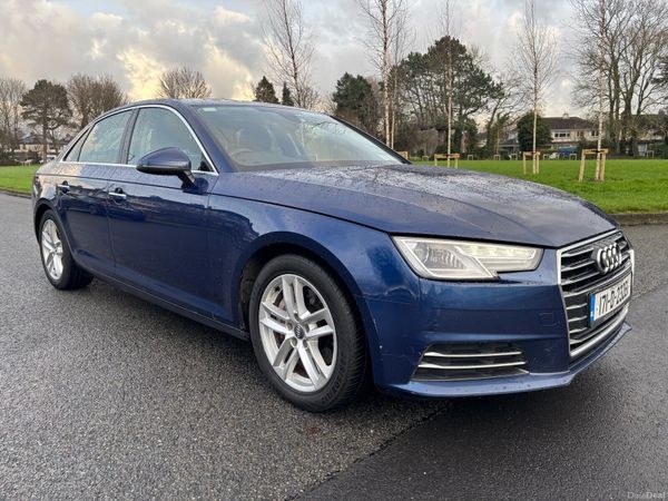 Audi A4 Saloon, Diesel, 2017, Blue