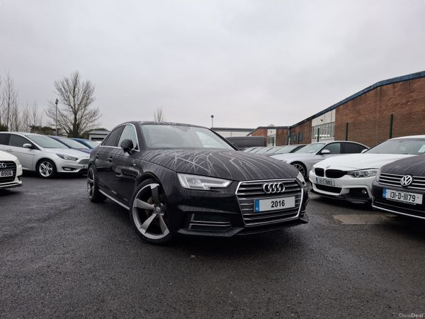 Audi A4 Saloon, Diesel, 2016, Black