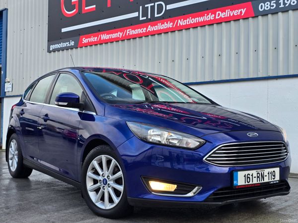 Ford Focus Hatchback, Diesel, 2016, Blue