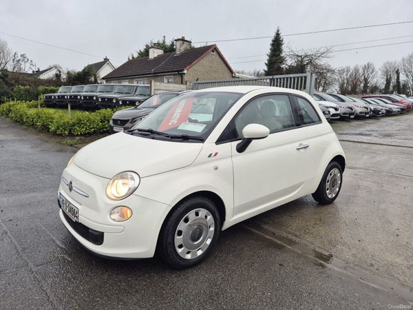 Fiat 500 Hatchback, Petrol, 2014, White
