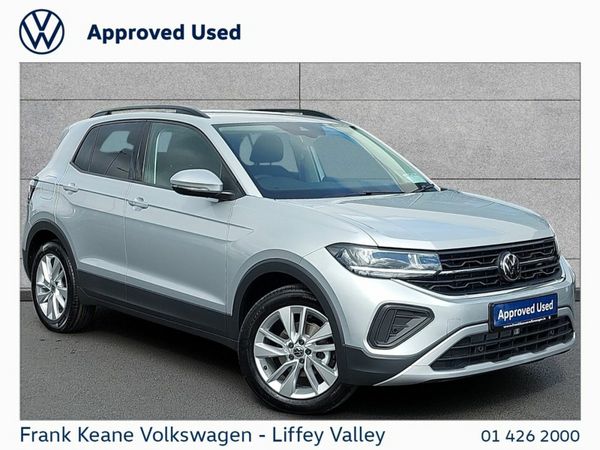Volkswagen T-Cross Hatchback, Petrol, 2025, Silver