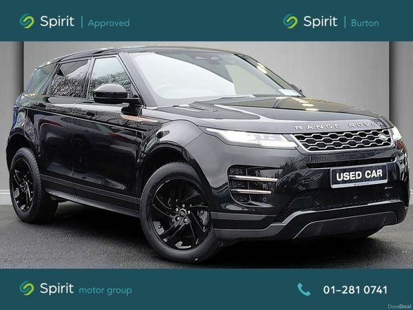 Land Rover Range Rover Evoque SUV, Petrol Hybrid, 2022, Black