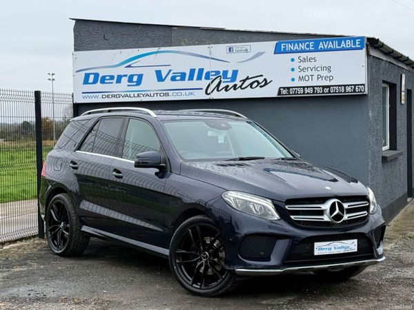 Mercedes-Benz GLE SUV, Diesel, 2017, Blue